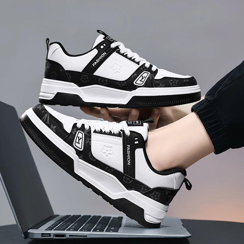 Korean Men Lifestyle - Men's Versatile Comfortable Platform Shoes Fashionable