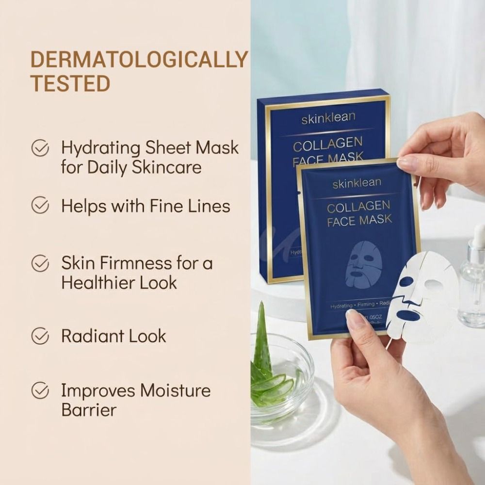 Hydrating Collagen Face Mask H - огляд і ціна Sheet Mask Collagen