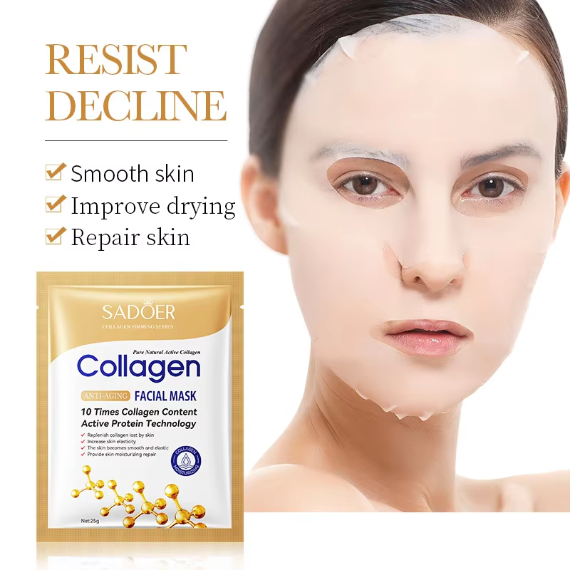 5/10/20/30pcs Korean Collagen  - огляд і ціна Sheet Mask Collagen