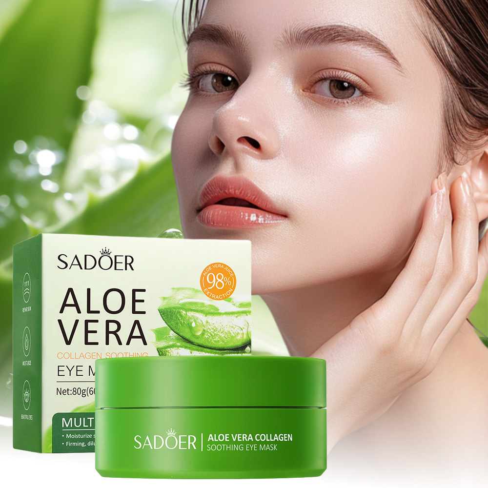 SADOER Aloe Vera Collagen Soot - огляд і ціна Sheet Mask Collagen