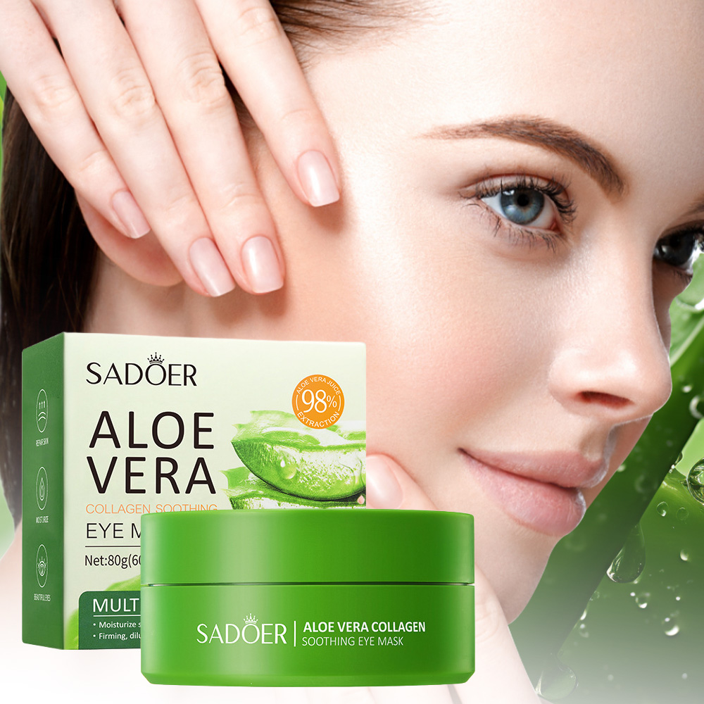 SADOER Aloe Vera Collagen Soot - огляд і ціна Sheet Mask Collagen