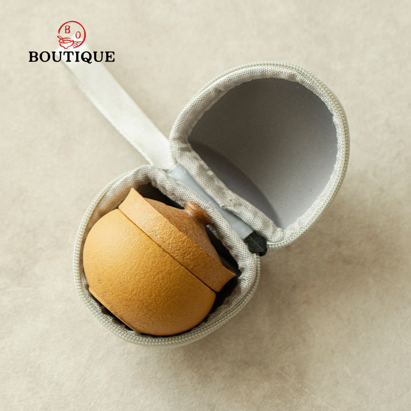 Coarse Pottery Travel Tea Set  - огляд і ціна Korean Tea Set