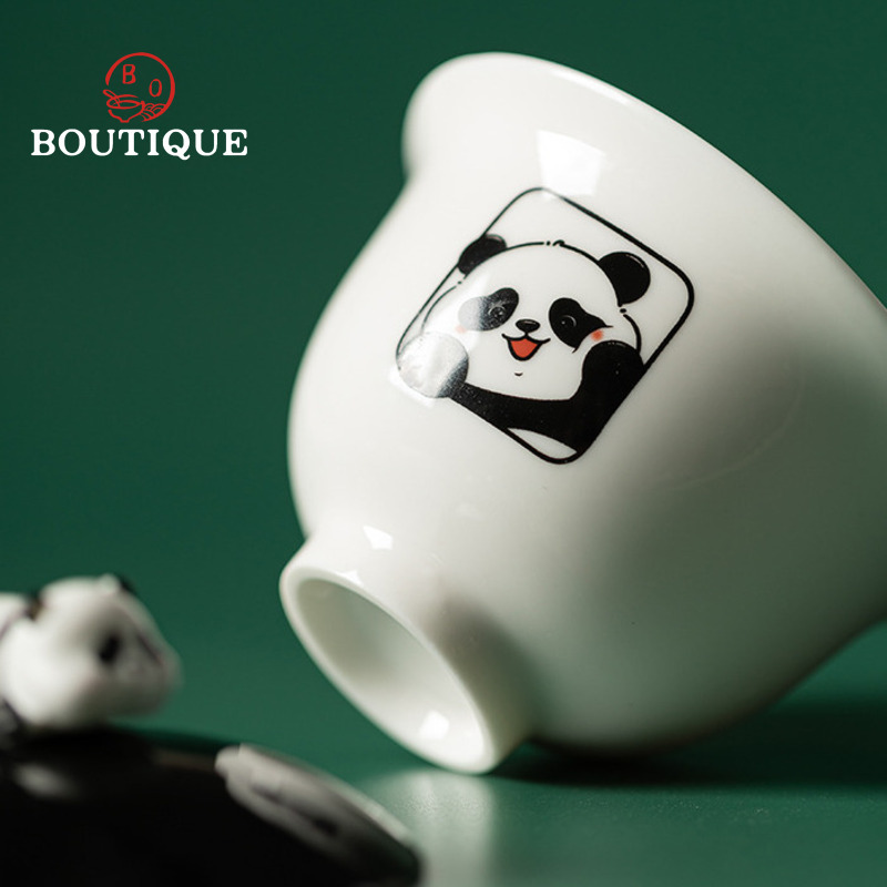 Yishi Talk Panda Travel Set Ca - огляд і ціна Korean Tea Set
