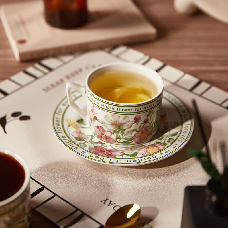 French Retro Style Coffee Cup  - огляд і ціна Korean Tea Set