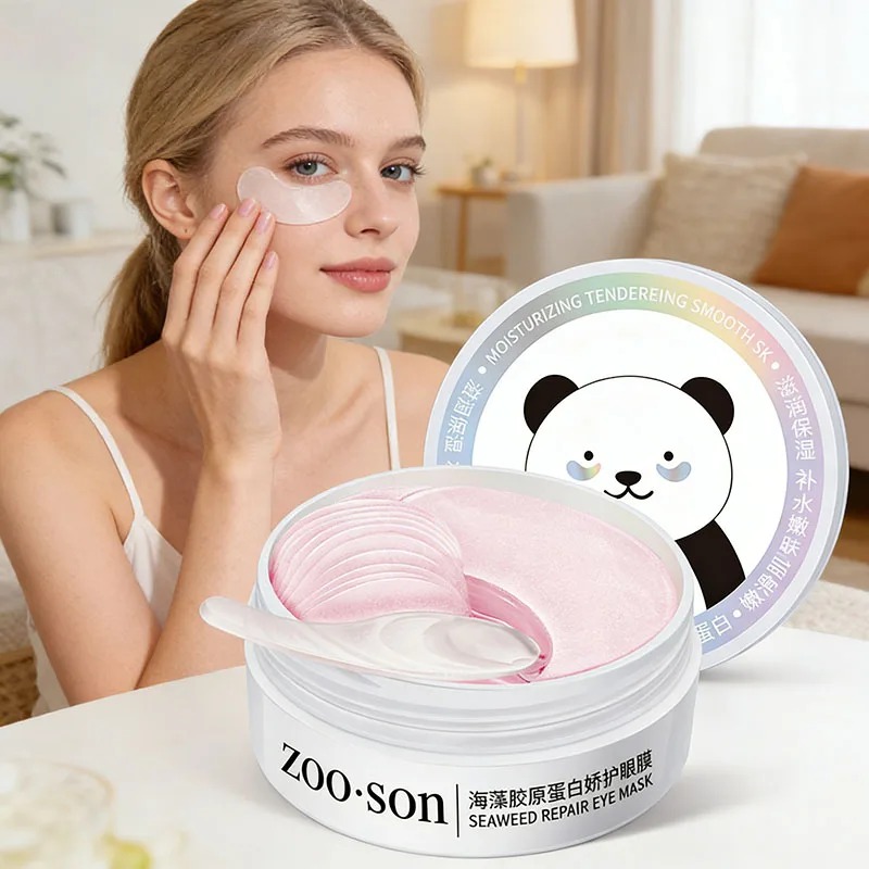 60Pcs Gold Crystal Collagen Ey - огляд і ціна Sheet Mask Collagen